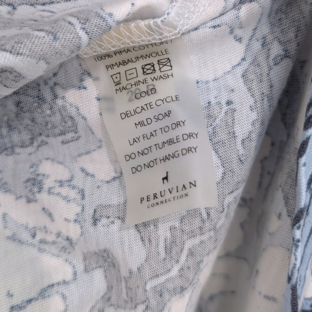 Peruvian Connection Patterned Robe Large - image 3